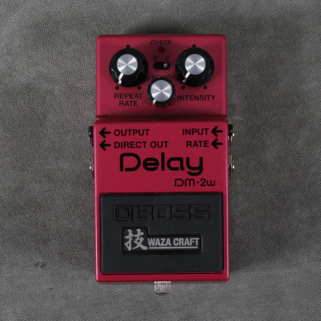 Boss DM-2W Waza Craft Delay FX Pedal - 2nd Hand