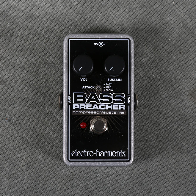 Electro Harmonix Bass Preacher Compressor FX Pedal - 2nd Hand