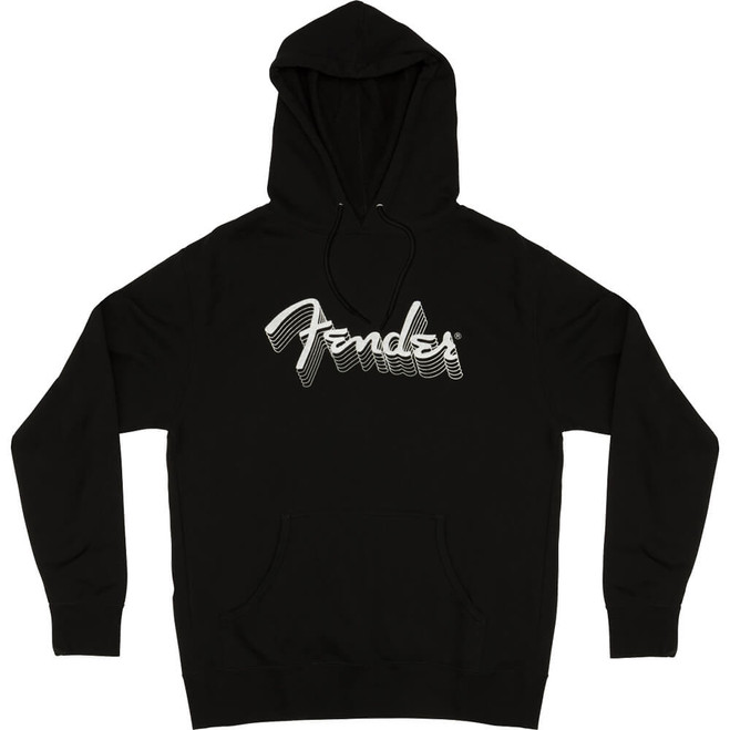 Fender Reflective Hoodie, Black - Small