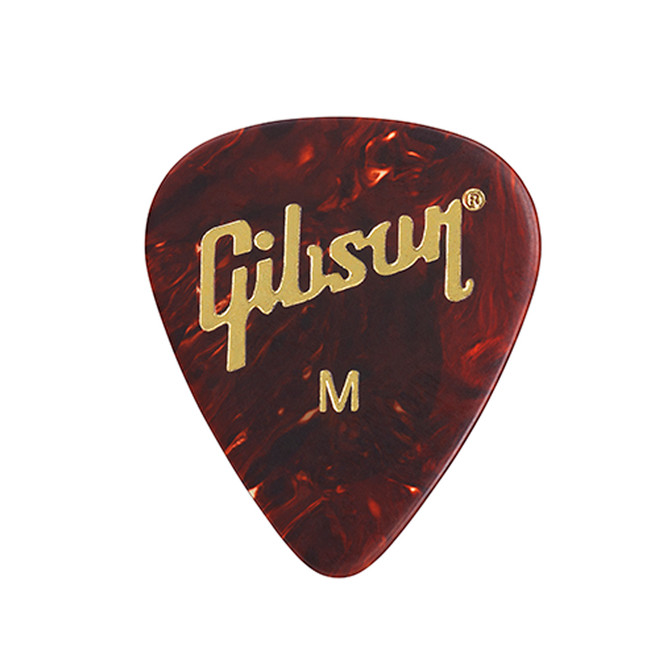 Gibson Tortoise Picks, Medium, 12 Pack