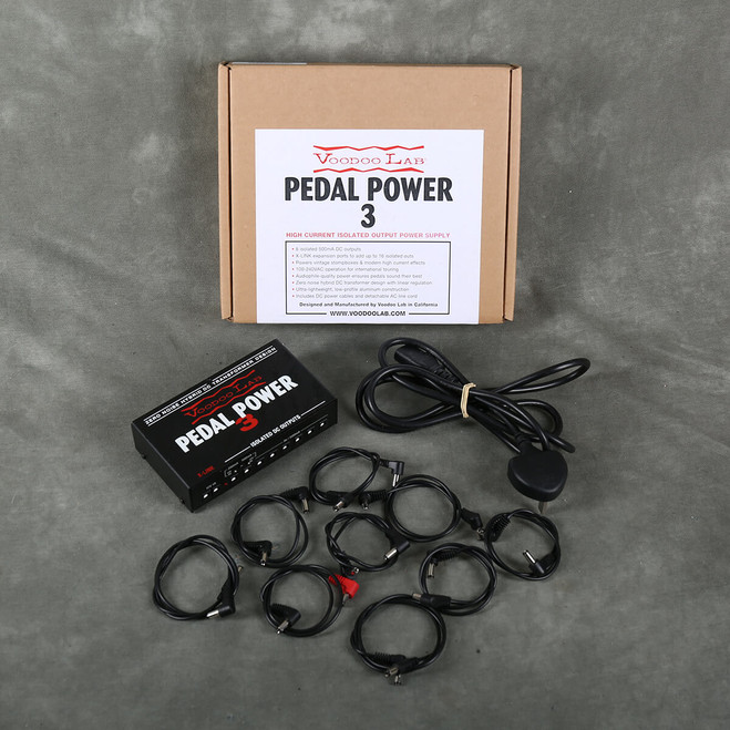 Voodoo Labs Pedal Power 3 Power Supply w/Box & PSU - 2nd Hand (115477)