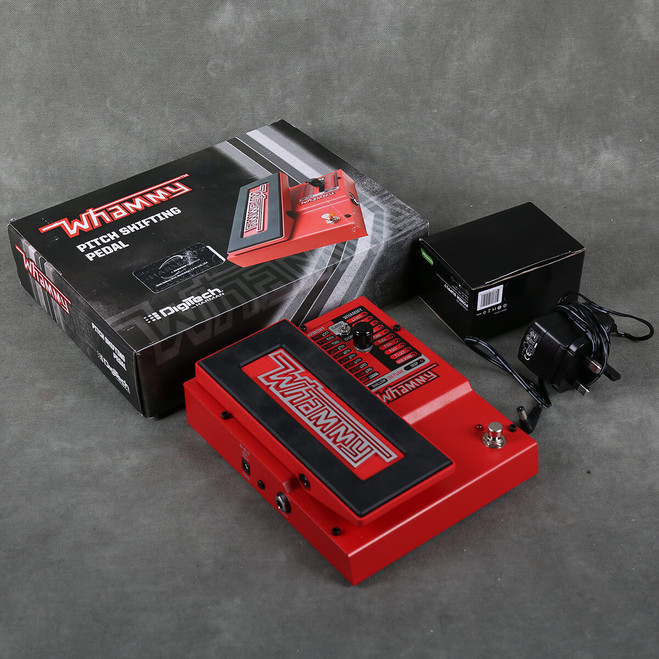 Digitech Whammy v2 Pitch Shifting FX Pedal w/Box & PSU - 2nd Hand