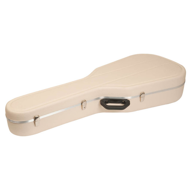 Hiscox Standard Spec Classical Guitar Case - Ivory/Silver