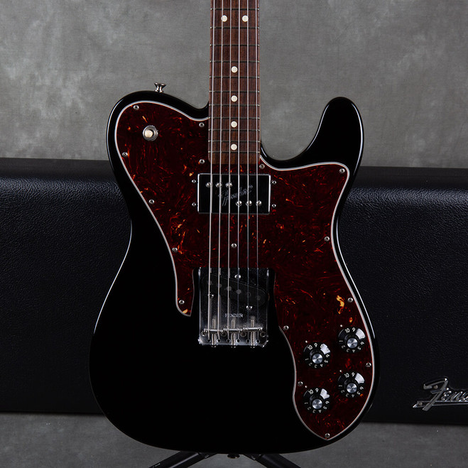 Fender American Vintage 72 Custom Telecaster, 2015 - Black w/Case - 2nd Hand