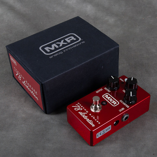 MXR Custom Badass '78 Distortion FX Pedal w/Box - 2nd Hand