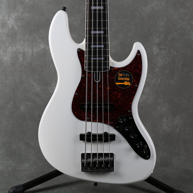 Sire Marcus Miller V7 5 String Bass - White - 2nd Hand