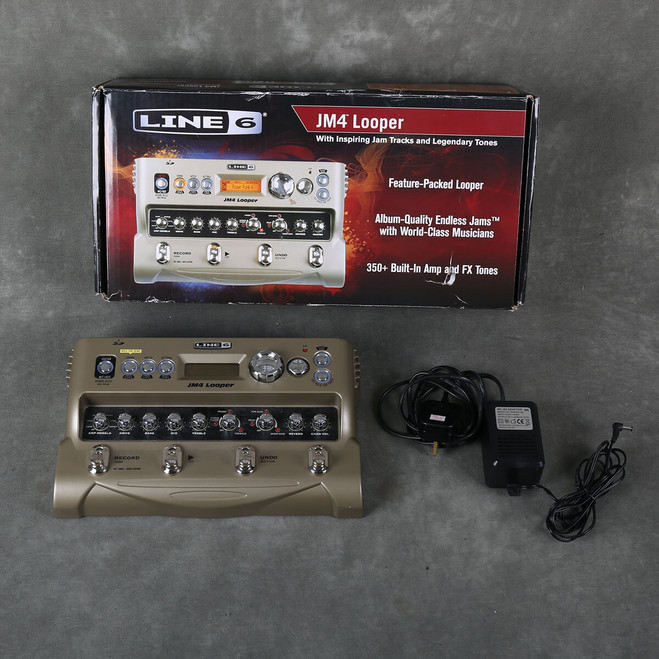 Line 6 JM-4 Looper FX Pedal w/Box & PSU - 2nd Hand