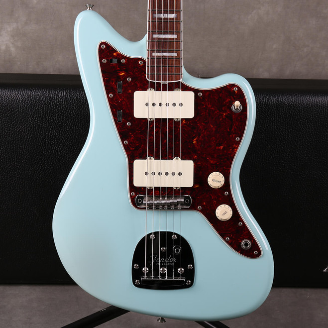 Fender Jazzmaster 60th Anniversary - Daphne Blue Nitro w/Hard Case - 2nd Hand