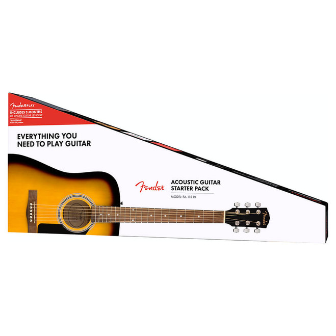 Fender FA-115 Dreadnought Pack - Sunburst