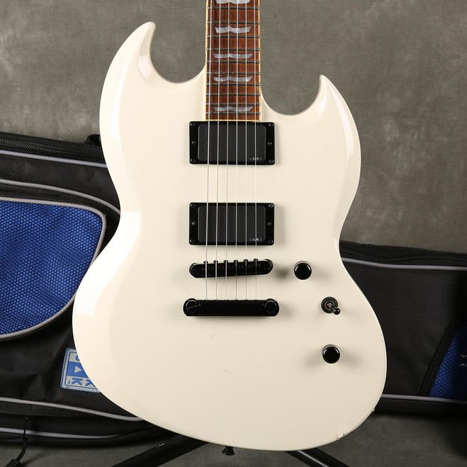 ESP LTD Viper 400 Electric Guitar - White w/Gig Bag - 2nd Hand