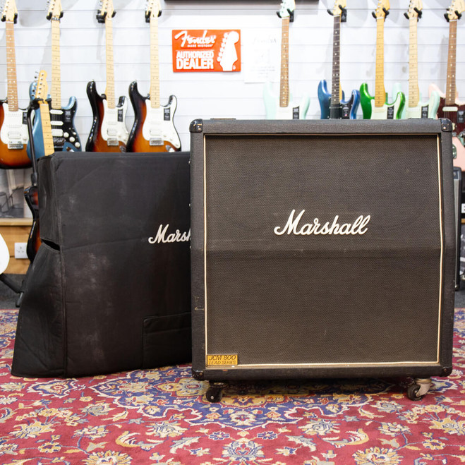 Marshall JCM800 Lead Series 412 Cabinet w/Cover - 2nd Hand **COLLECTION ONLY**