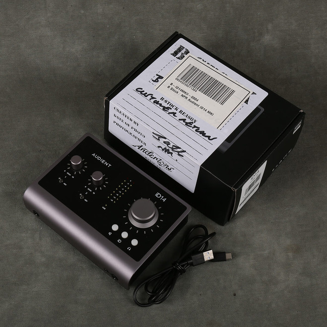 Audient ID14 Mk I Audio Interface w/Box - 2nd Hand