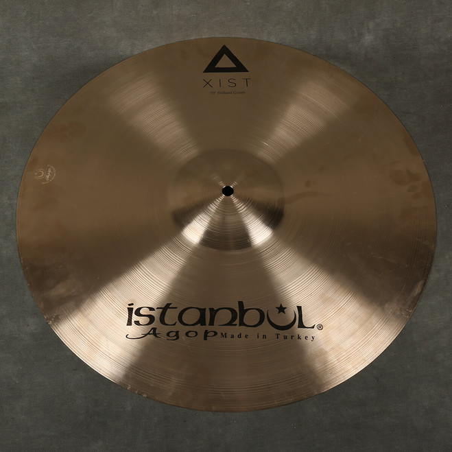 Istanbul Xist 19 Brilliant Crash Cymbals - 2nd Hand