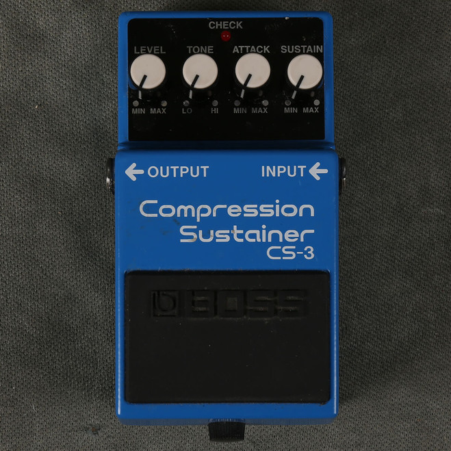 Boss CS-3 Compressor Sustainer FX Pedal - 2nd Hand