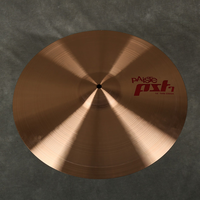 Paiste PST7 18 Inch Thin Crash Cymbal - 2nd Hand