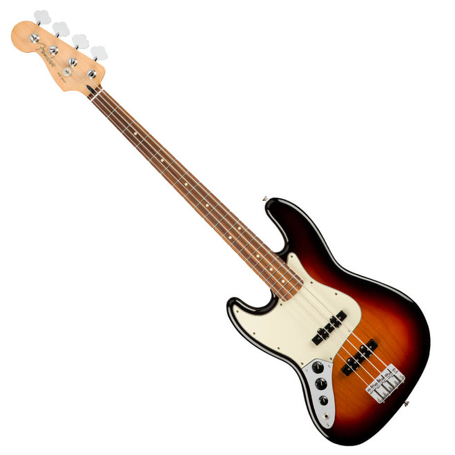 Fender Player Jazz Bass, Left Handed - 3-Colour Sunburst