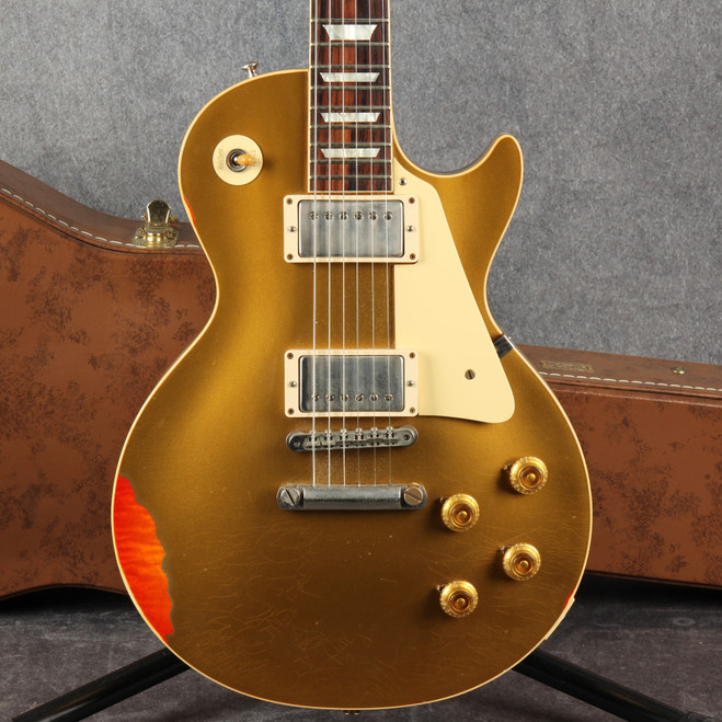 Gibson Custom Shop 1958 Les Paul Standard Reissue - Gold w/Hard Case - 2nd Hand