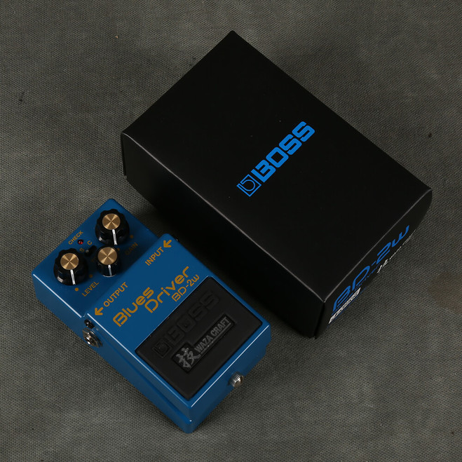 Boss BD-2W Waza Craft Blues Driver FX Pedal w/Box - 2nd Hand