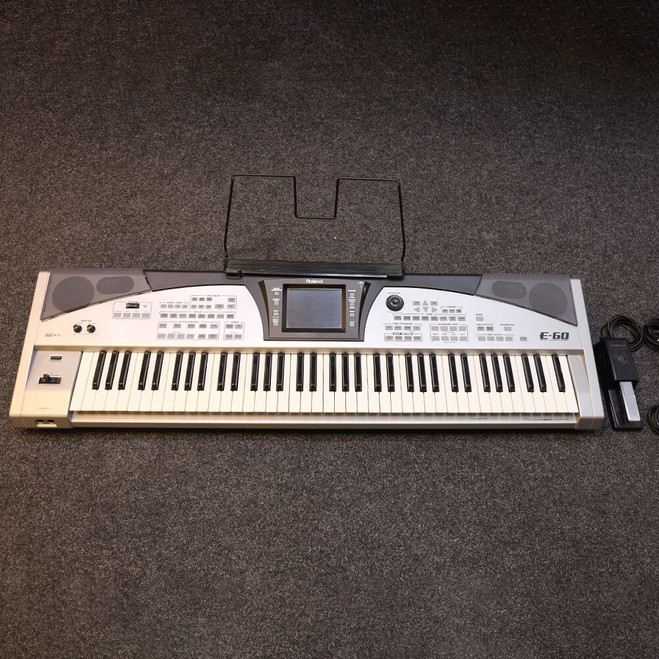 Roland E-60 Music Workstation Keyboard - 2nd Hand