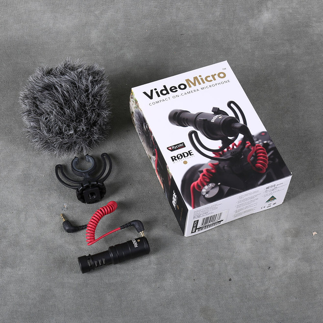 Rode VideoMicro Compact On-Camera Microphone - Boxed - 2nd Hand