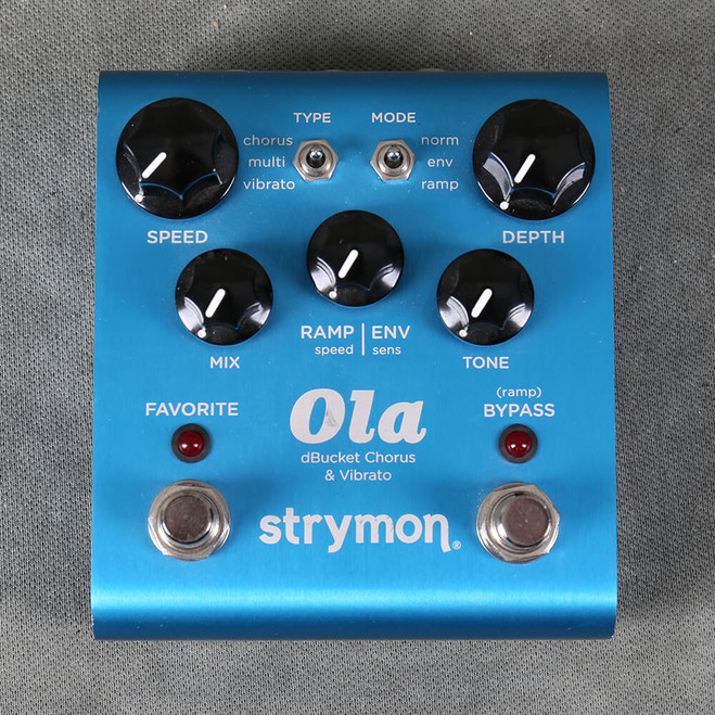 Strymon Ola dBucket Chorus and Vibrato Pedal - 2nd Hand