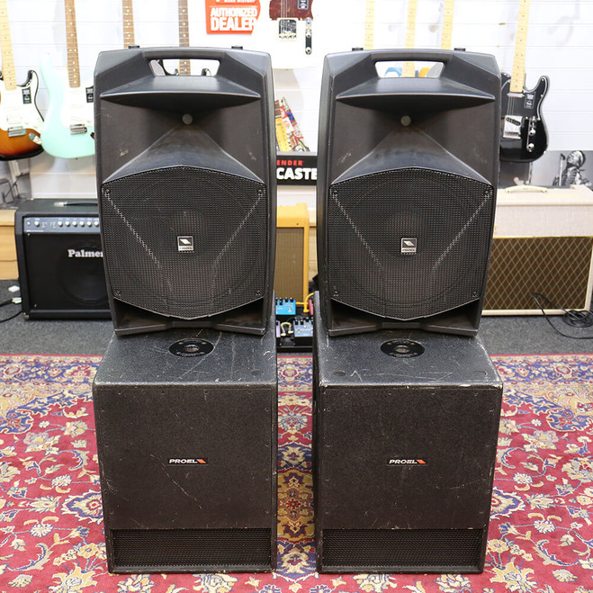 Proel V15A Speakers - SW115A Subwoofer - Cover **COLLECTION ONLY** - 2nd Hand