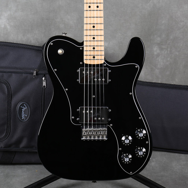 Fender 72 Telecaster Deluxe - Black - Gig Bag - 2nd Hand