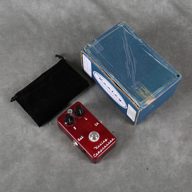 Keeley Compressor Custom Red - Boxed - 2nd Hand