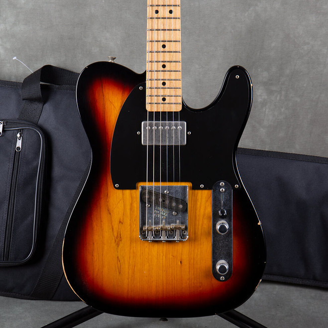 Fender Special Edition Road Worn Hot Rod Telecaster - Sunburst - Bag - 2nd Hand