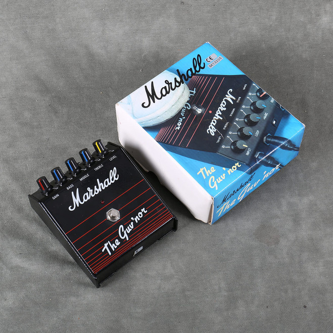 Marshall Guv'nor Overdrive Pedal - Boxed - 2nd Hand