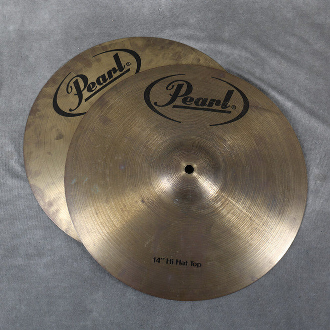 Pearl 14" Hi Hat Cymbals - 2nd Hand