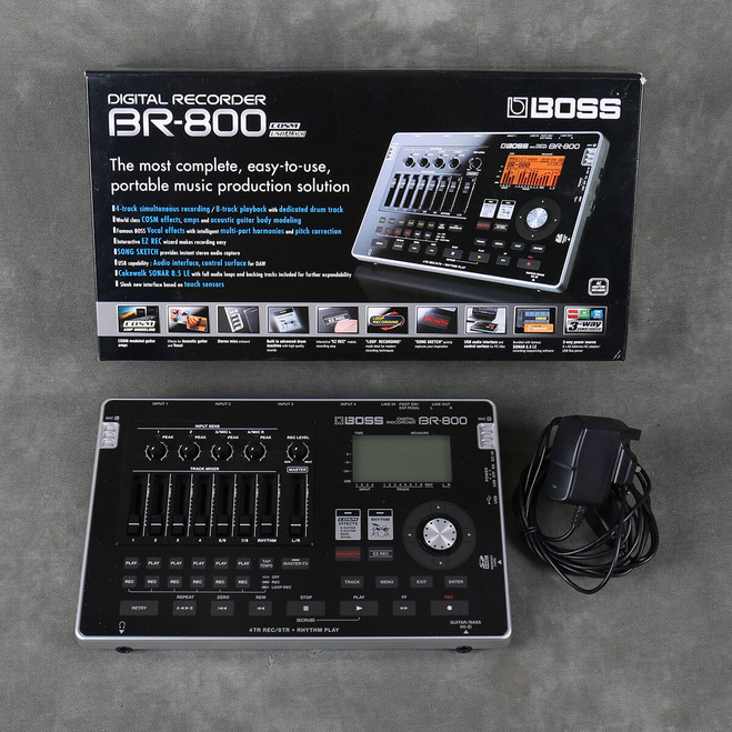 Boss BR-800 Digital Recorder - Box & PSU - 2nd Hand - Used