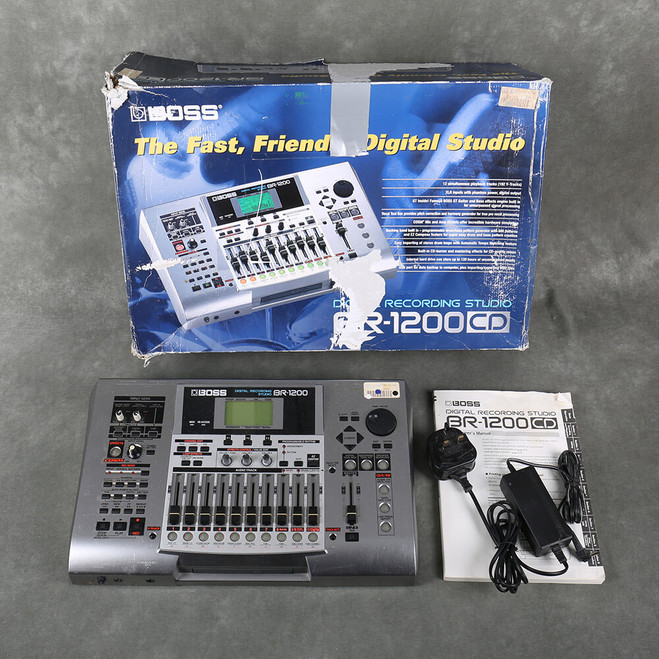 Boss BR-1200CD Digital Recorder - Box & PSU - 2nd Hand