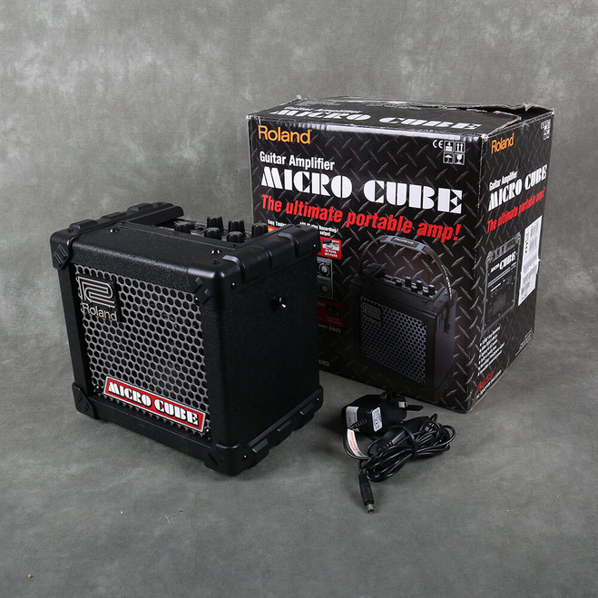 Roland Micro Cube Amp - PSU Included - Box & PSU - 2nd Hand