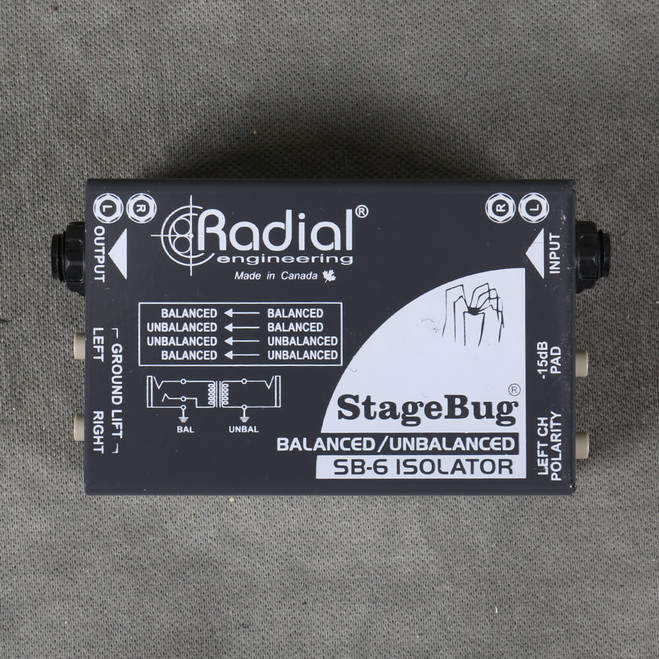 Radial Engineering StageBug SB-6 - 2nd Hand