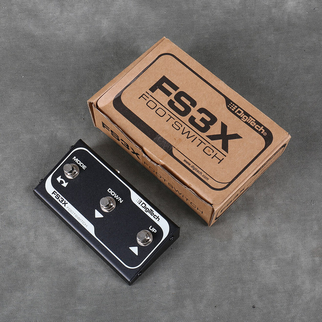 Digitech FS3X 3-Button Footswitch - Boxed - 2nd Hand