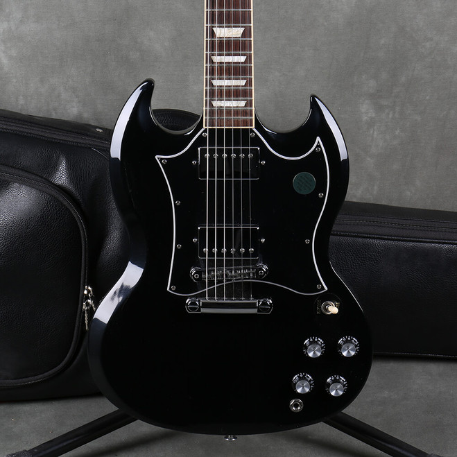 Gibson SG Standard - Ebony - Gig Bag - Ex Demo