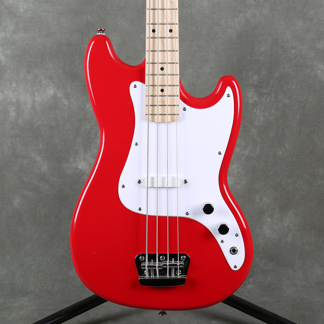 Squier Bronco Short Scale Bass - Torino Red - 2nd Hand