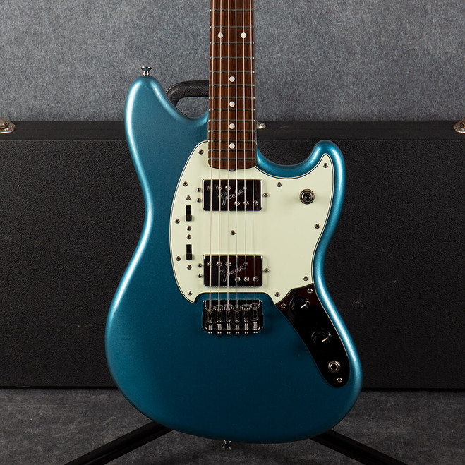 Fender MIJ Pawn Shop Mustang Special - Lake Placid Blue - Hard Case - 2nd Hand