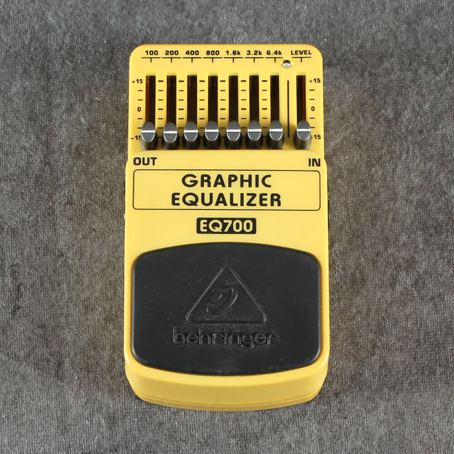 Behringer EQ700 Graphic Equaliser Pedal - 2nd Hand