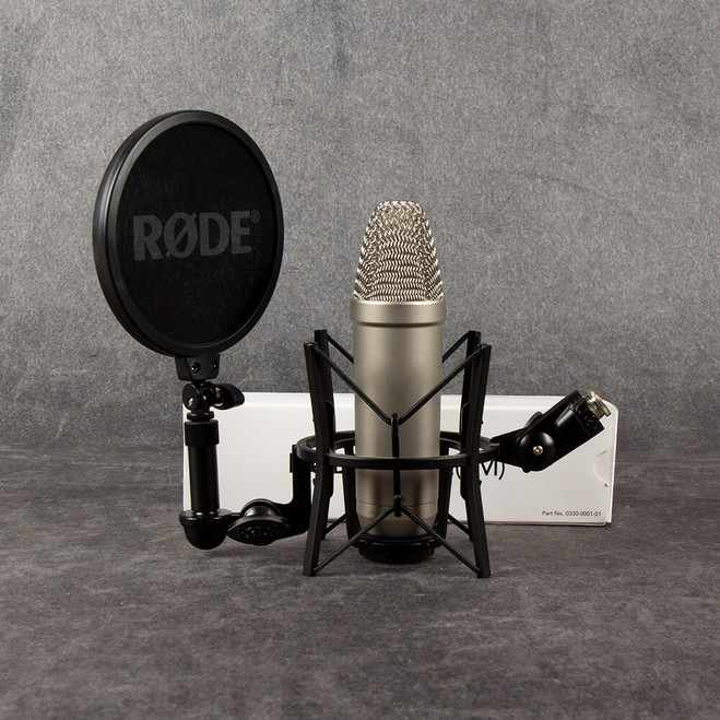 Rode NT1-A Studio Condenser Microphone Pack - Boxed - 2nd Hand