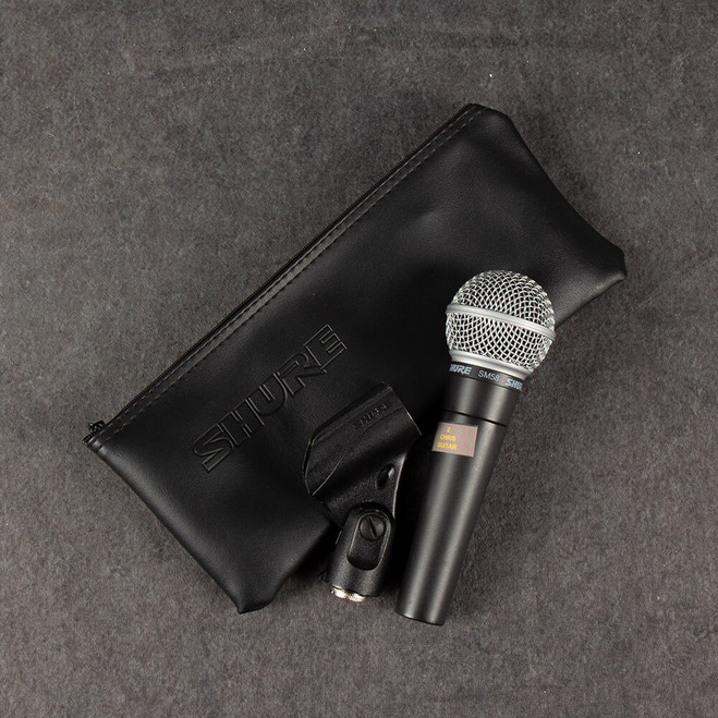 Shure SM58 Dynamic Cardioid Vocal Microphone - Cover - 2nd Hand