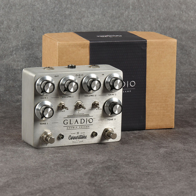 Cornerstone Gladio Double Preamp Pedal - Boxed - 2nd Hand (121475)