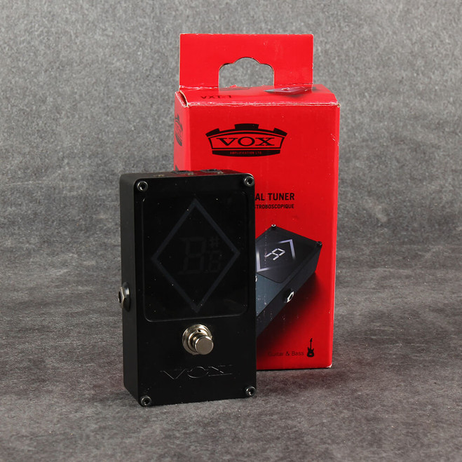 Vox VXT-1 Strobe Pedal Tuner - Boxed - 2nd Hand