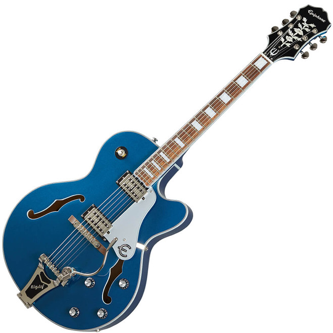 Epiphone Emperor Swingster - Delta Blue Metallic