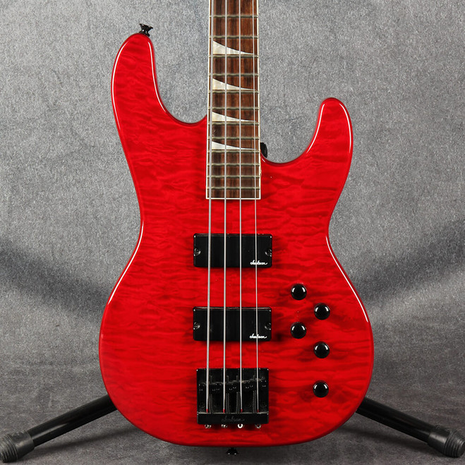 Jackson CBXNT Concert Active Bass - Flamed Red - 2nd Hand