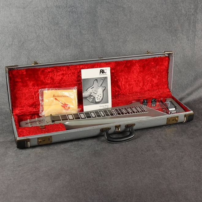 Rickenbacker Model 100 Lap Steel - 1964 - Silver - Hard Case - 2nd Hand