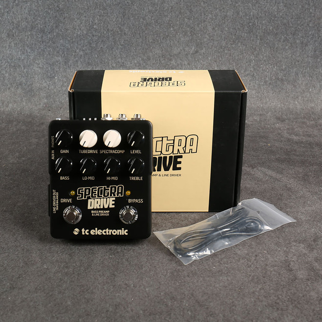 TC Electronic Spectradrive Bass Preamp - Boxed - 2nd Hand