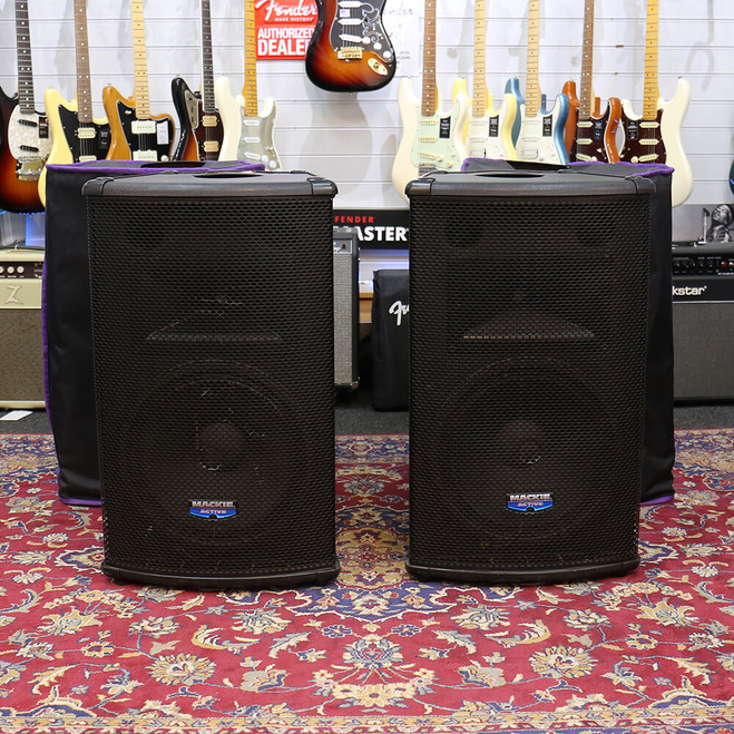 Mackie SR1521Z Active Speakers - Pair - Cover **COLLECTION ONLY** - 2nd Hand