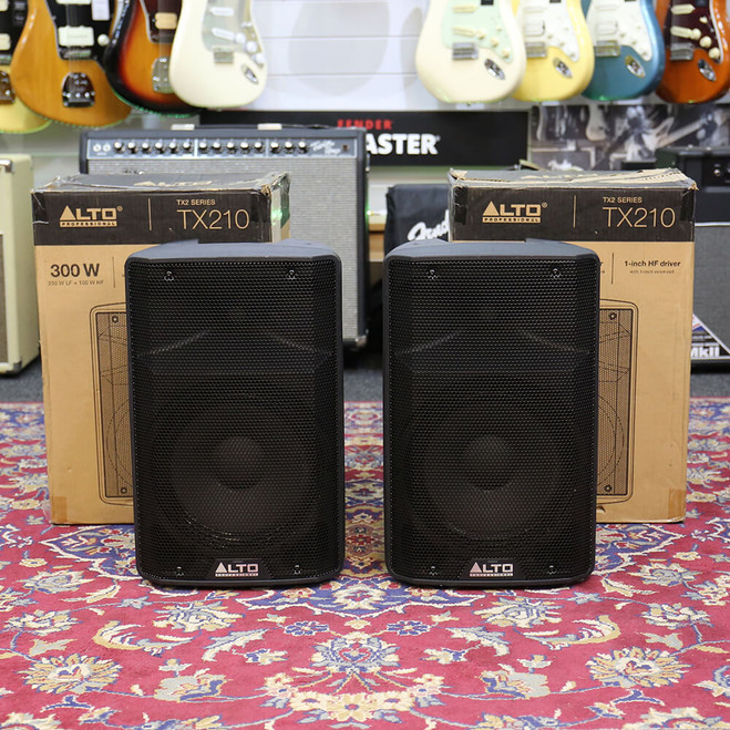 Alto TX210 10 2-Way Powered Loudspeakers - Pair - 2nd Hand